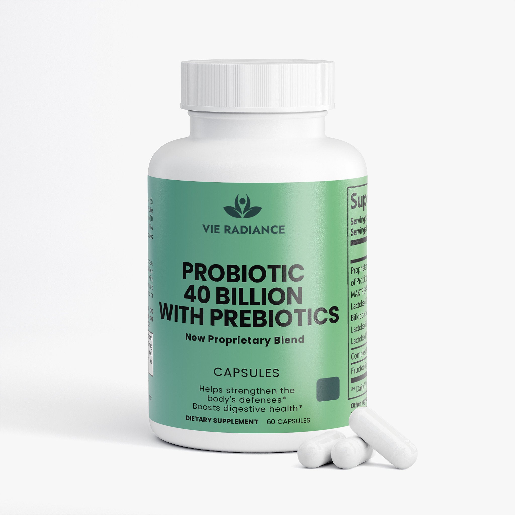 Probiotic 40 Billion with Prebiotics